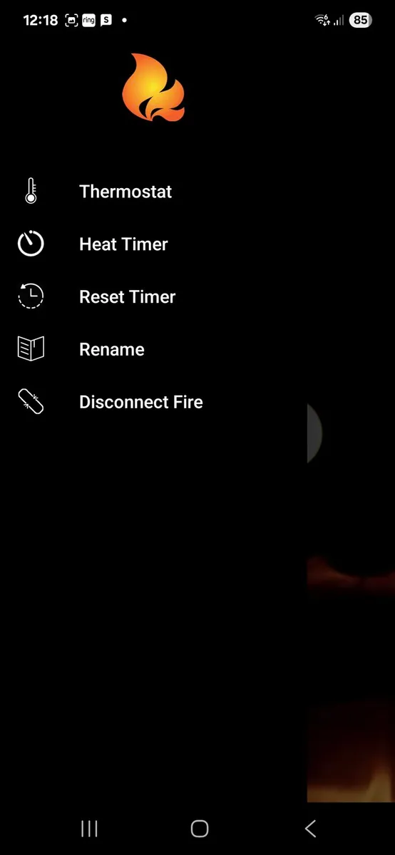 Electric real effect fire and Heater - Image 3