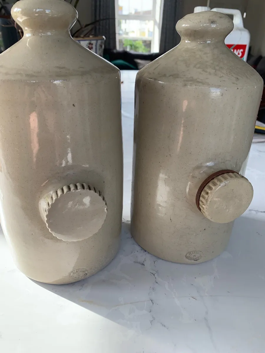 Earthenware Hot Water Jars - Image 1