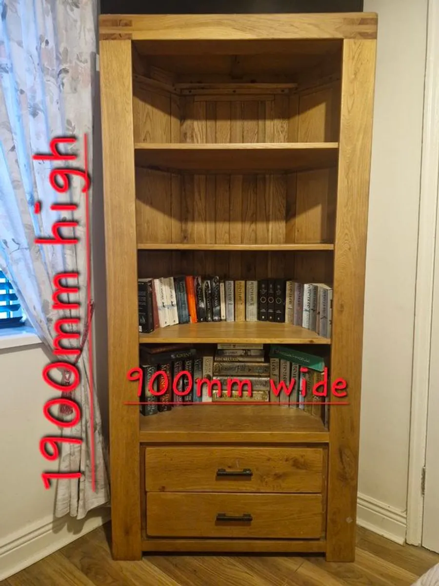 Oak Bookcase - Image 1