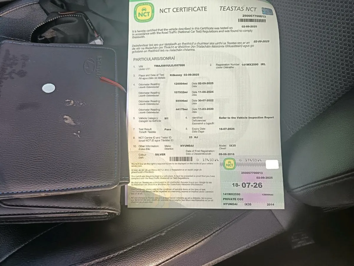 Hyundia ix35 N. C. T & Tax - Image 4