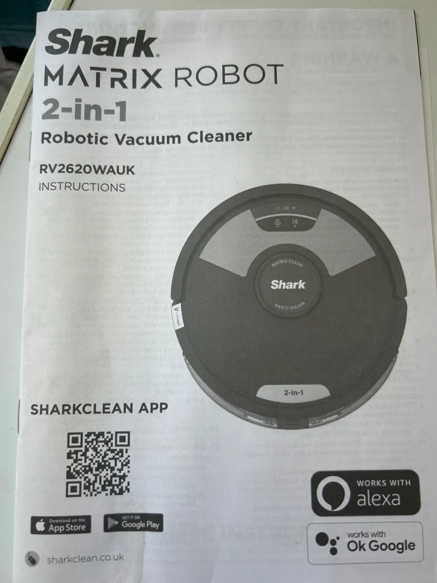 Shark  matrix robot 2in1 vacuum cleaner - Image 1