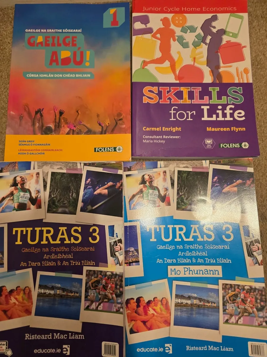 Junior cert books and workbooks - Image 2