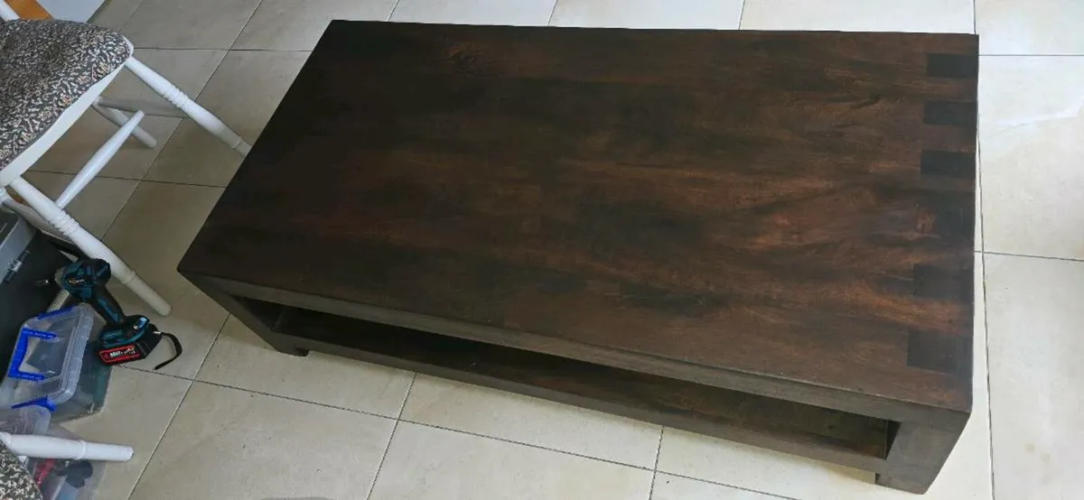 Coffee table, solid wood - Image 2