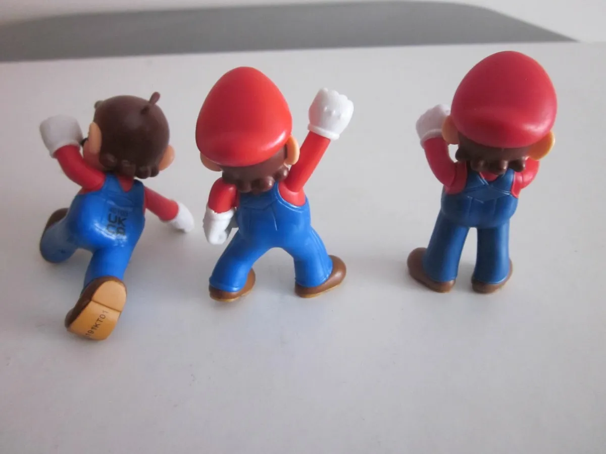 Super Mario Jakks Poseable 2.5" Figures X3 - Image 2