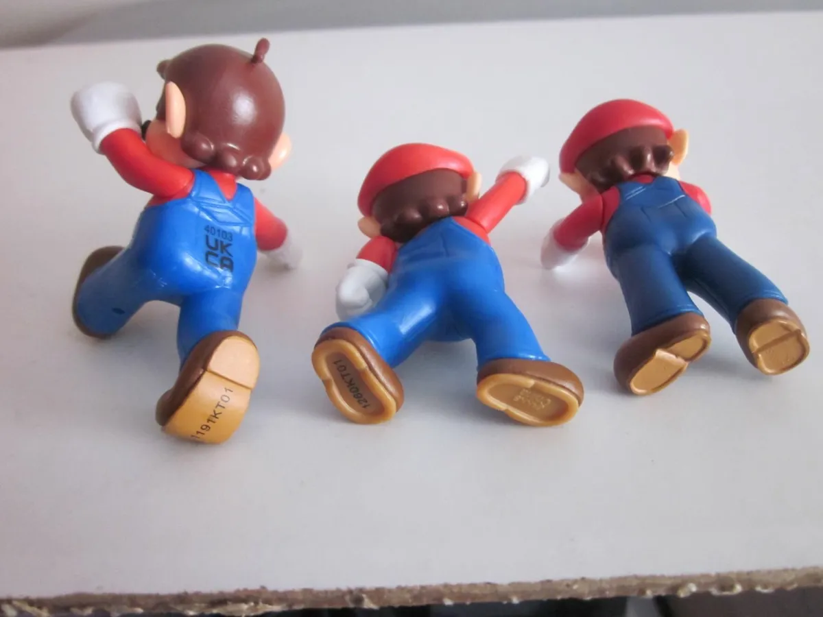 Super Mario Jakks Poseable 2.5" Figures X3 - Image 3