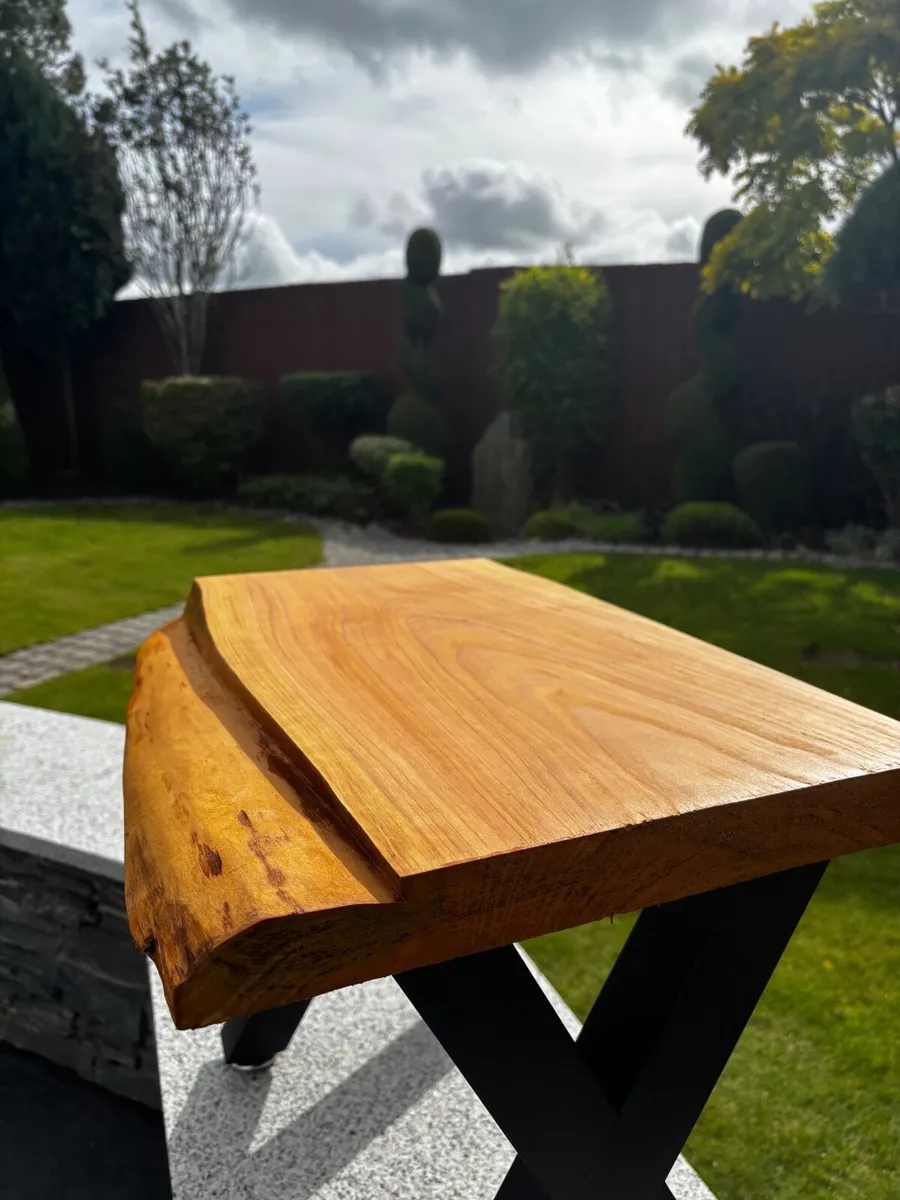 Coffee Table - Live Edge Cedar - Image 1