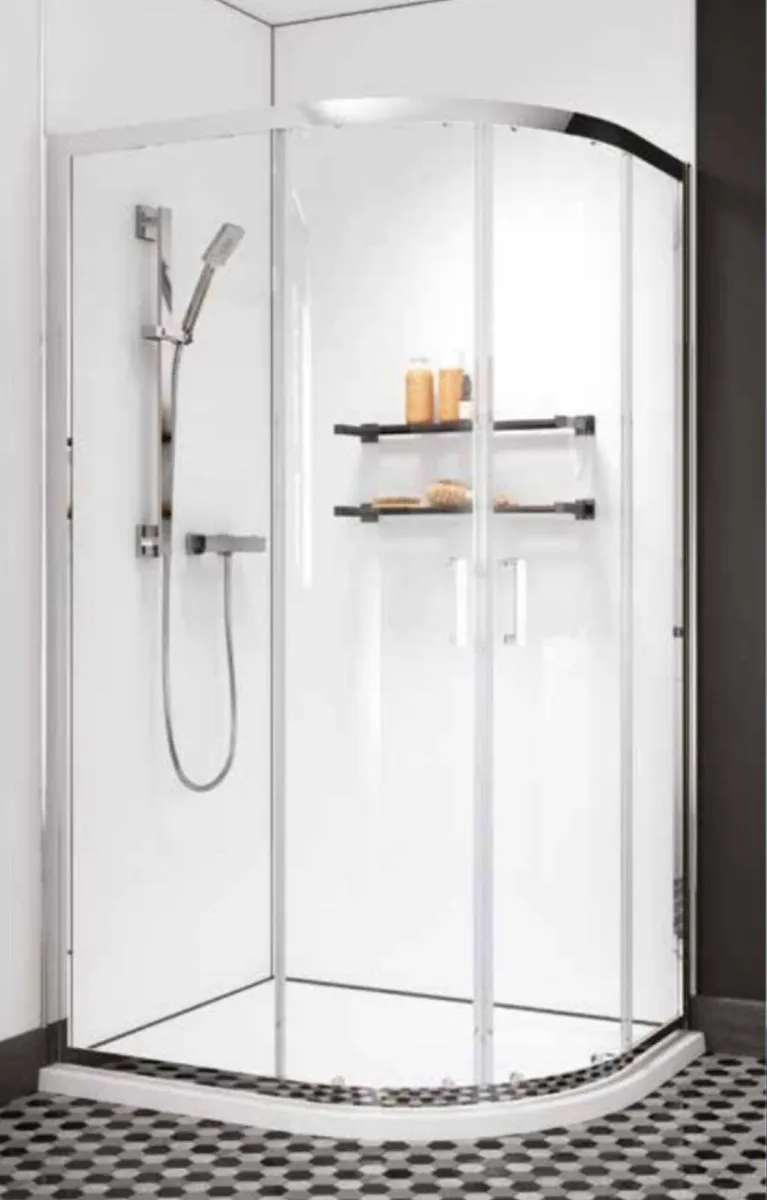 Shower enclosure and shower tray - Image 1