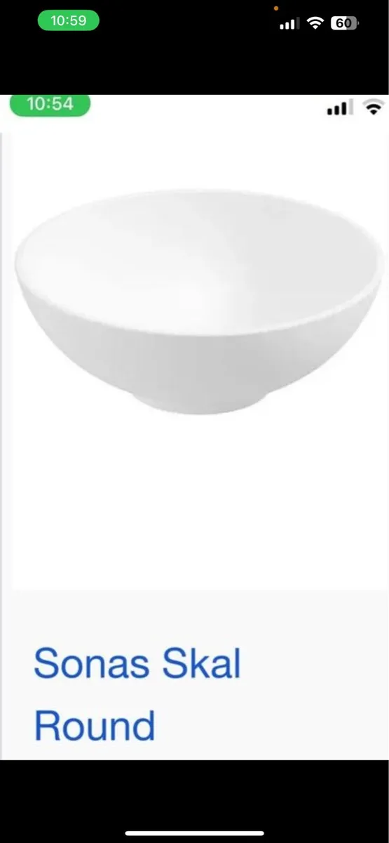 Bathroom vanity sink - Image 1