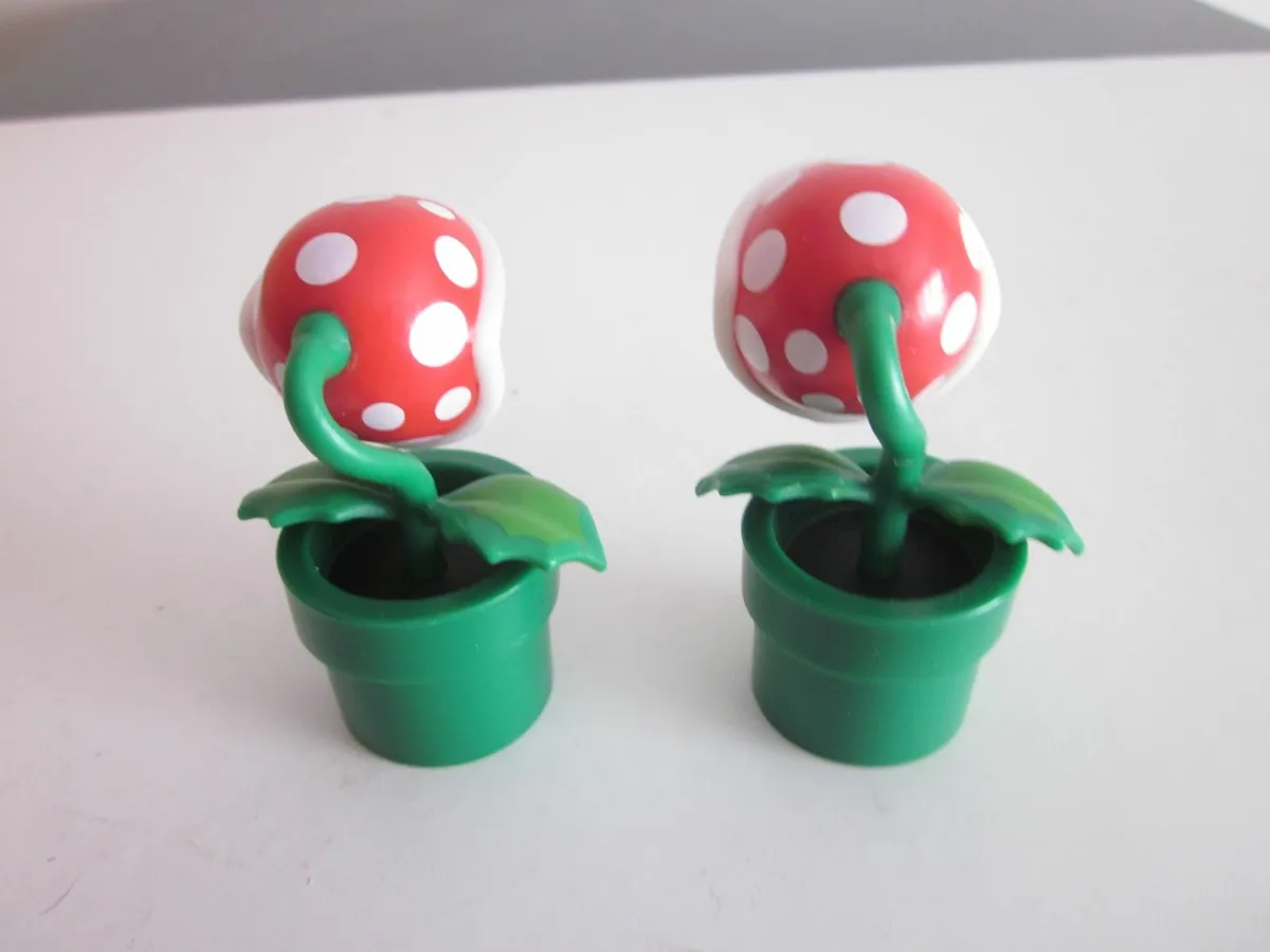 Super Mario Jakks 2.5" Piranha Plant 2015  Figures - Image 3