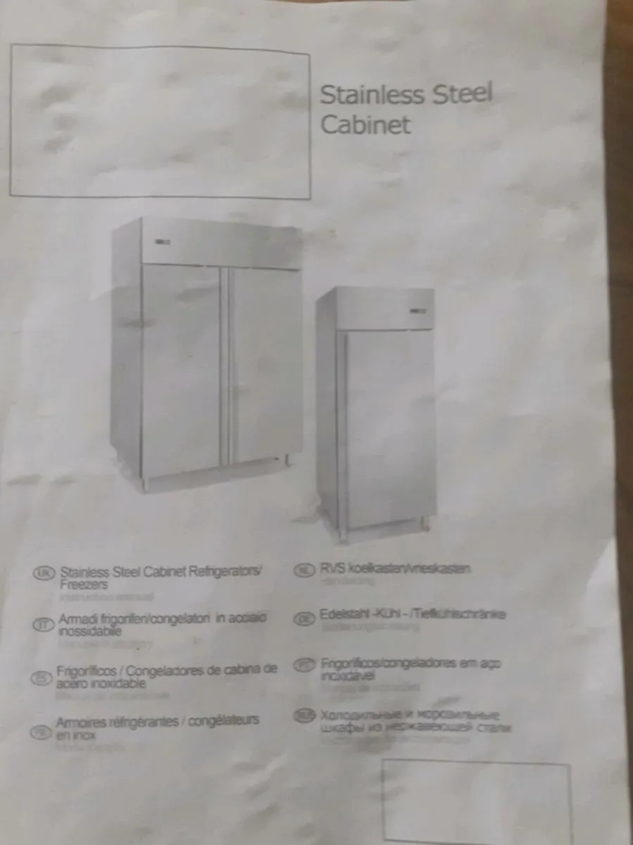 Stainless Steel freezer - Image 3