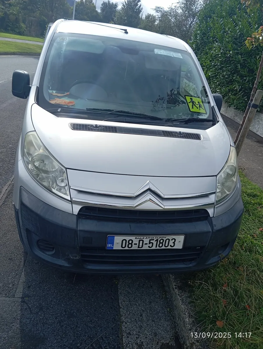 Citroen Dispatch 2008 8 seater cheap tax - Image 1