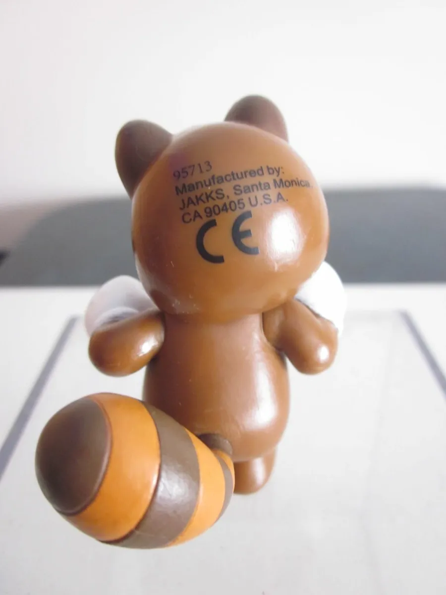 Super Mario Tanooki Jakks Poseable 2.5" Figure - Image 3