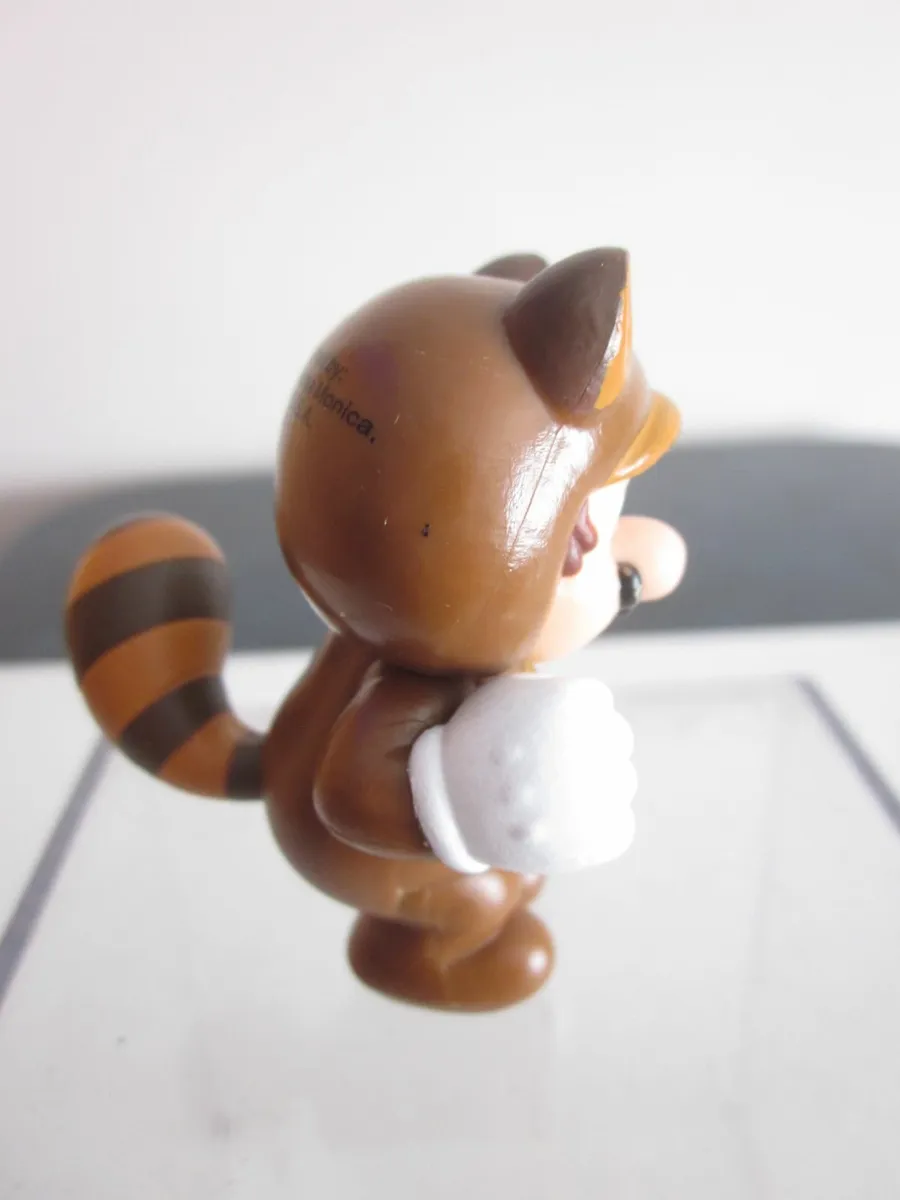 Super Mario Tanooki Jakks Poseable 2.5" Figure - Image 4