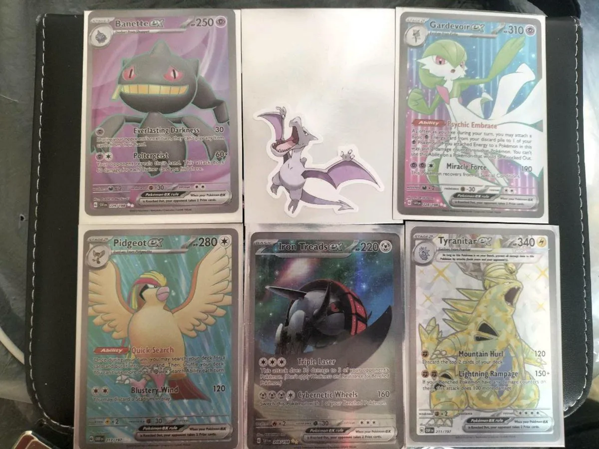 5 POKEMON CARDS FOR SALE