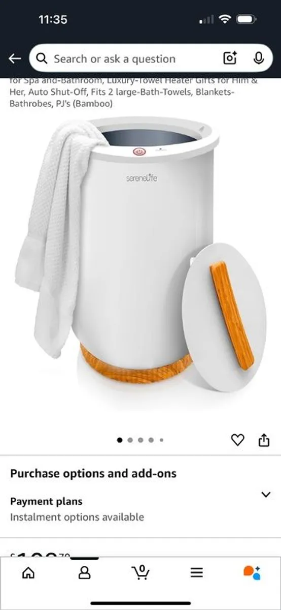 towel warmer