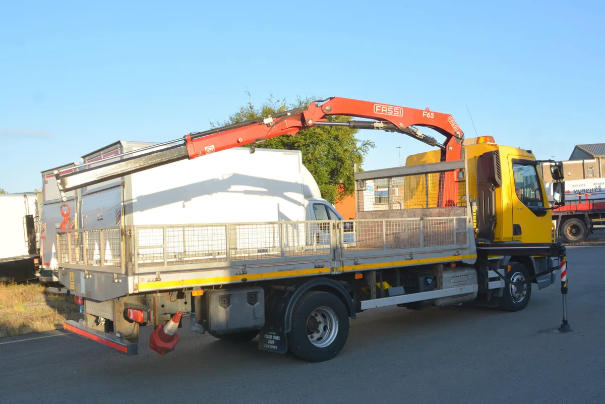 DAF LF210 12T Fassi Crane with Remote - Image 2