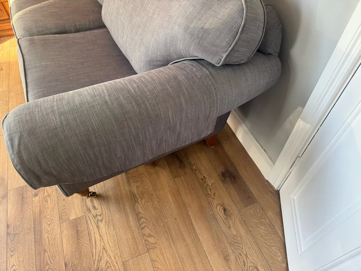 Laura Ashley sofa Dove Grey - Image 3