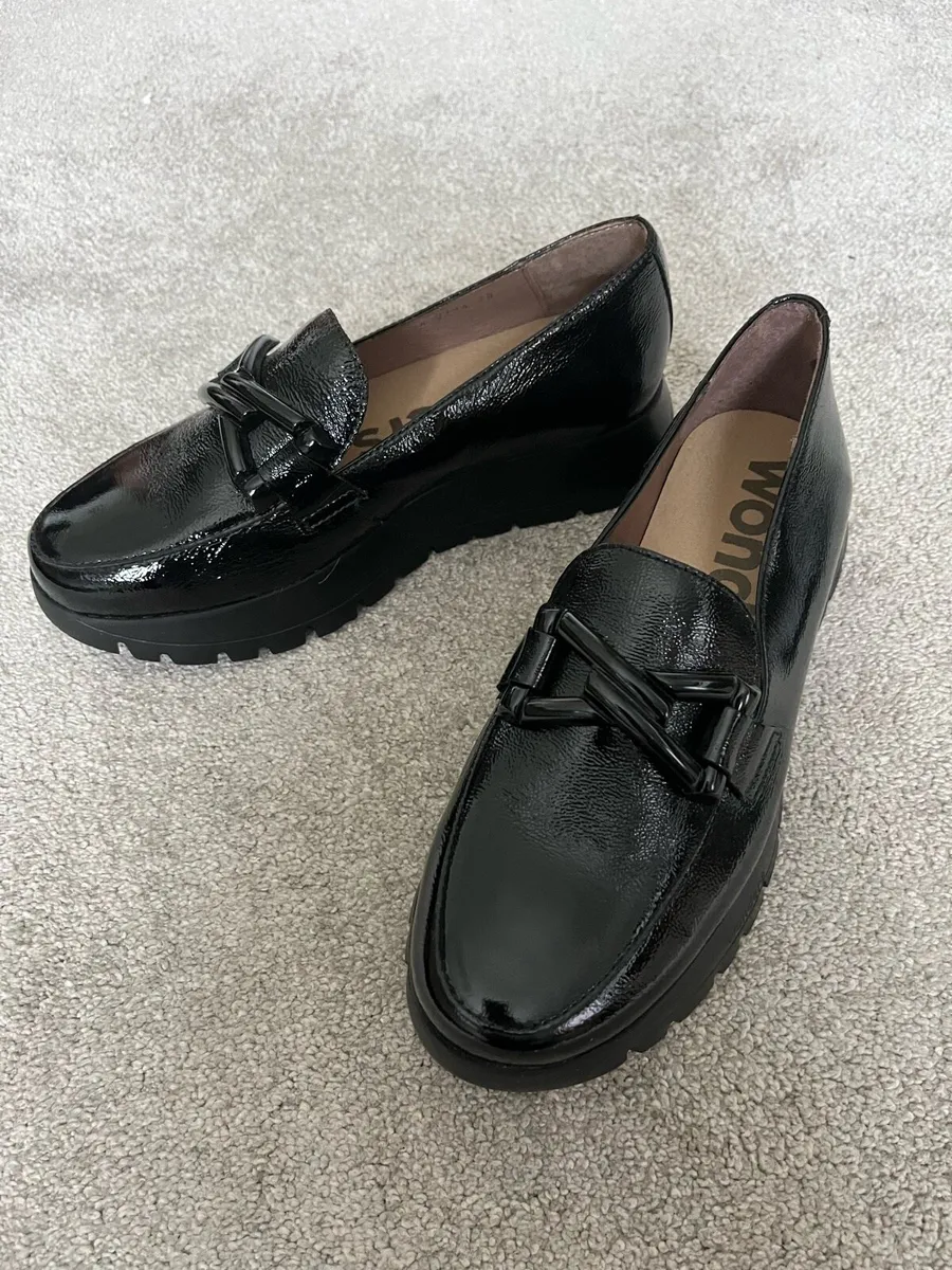 Ladies Wonders patent loafers - Image 2