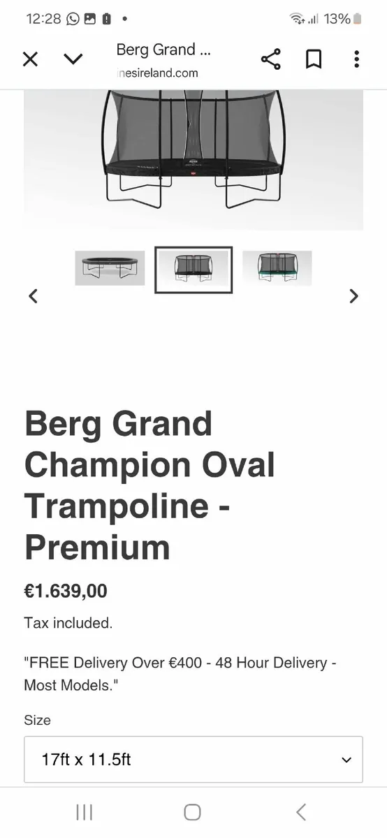 Berg Trampoline - Image 2