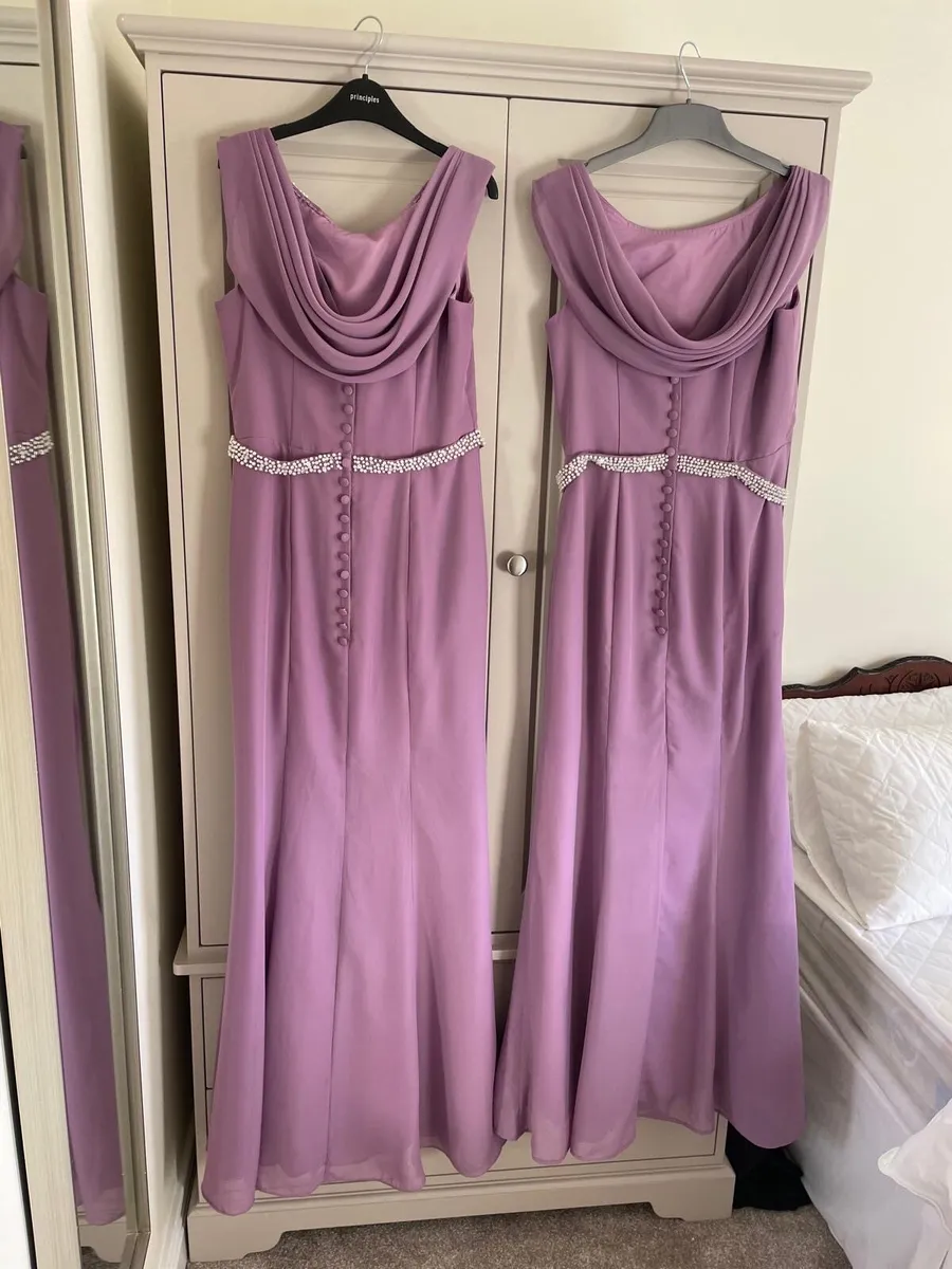 2 x Bridesmaid’s Dresses - Image 1