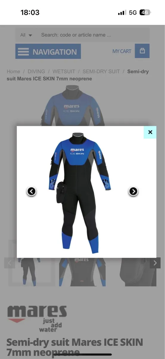 New Semi Dry Suit Diving/Scuba - Image 1