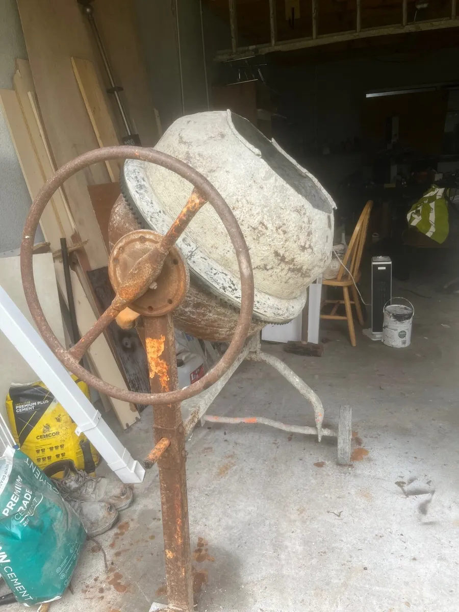 Electric Cement Mixer - Image 1