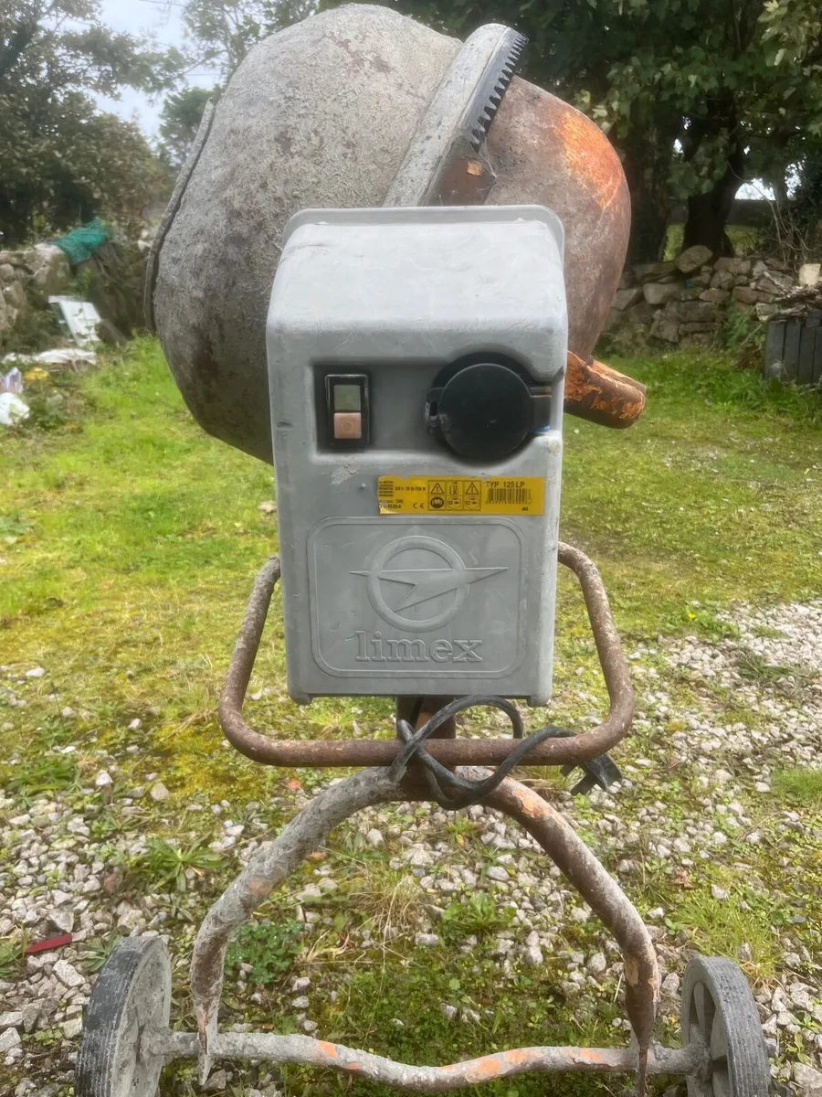 Electric Cement Mixer - Image 3