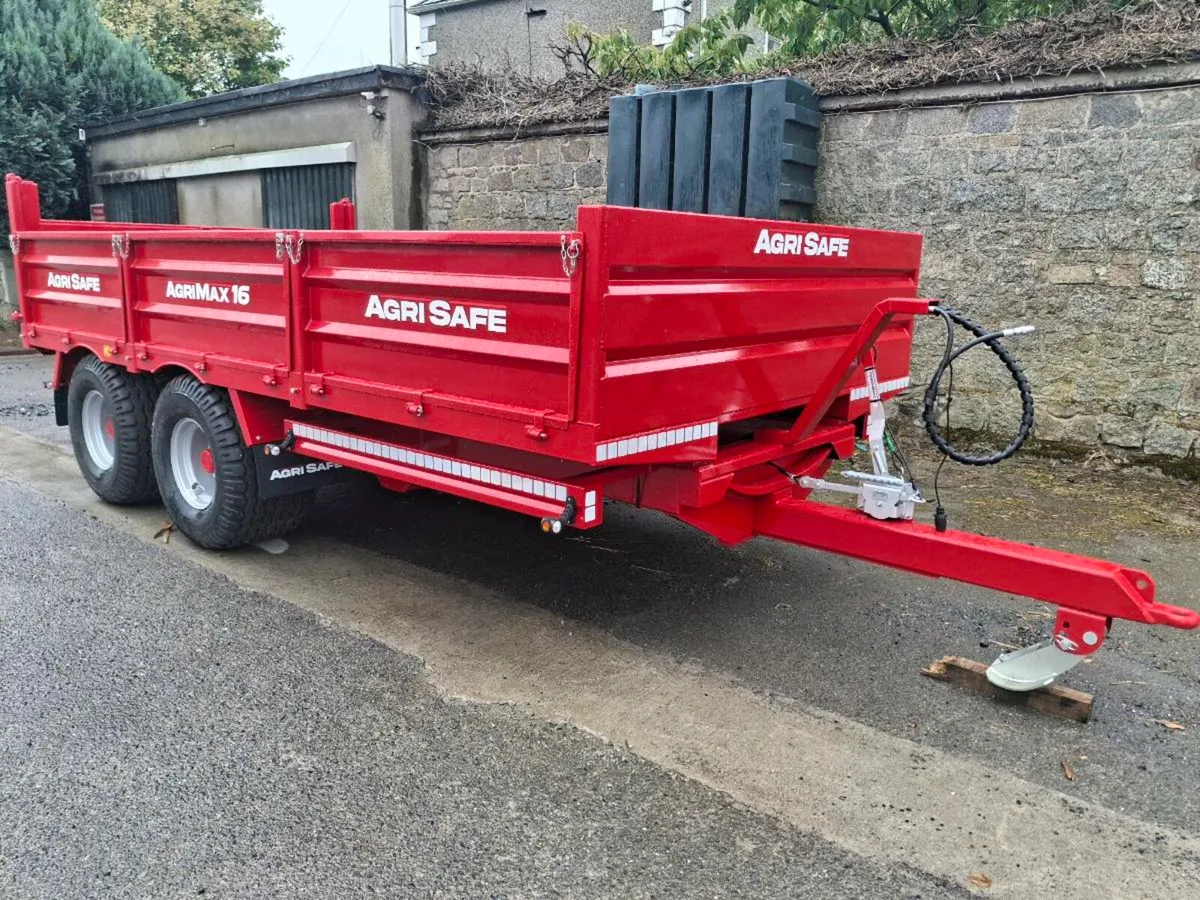 Agrisafe Agrimax 16 Multipurpose 16x8 Trailer NEW - Image 1