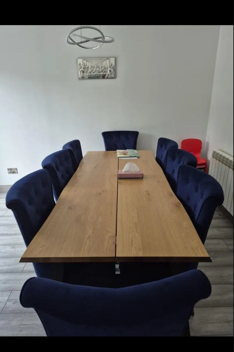 Dining Table & 8 chairs - Image 1