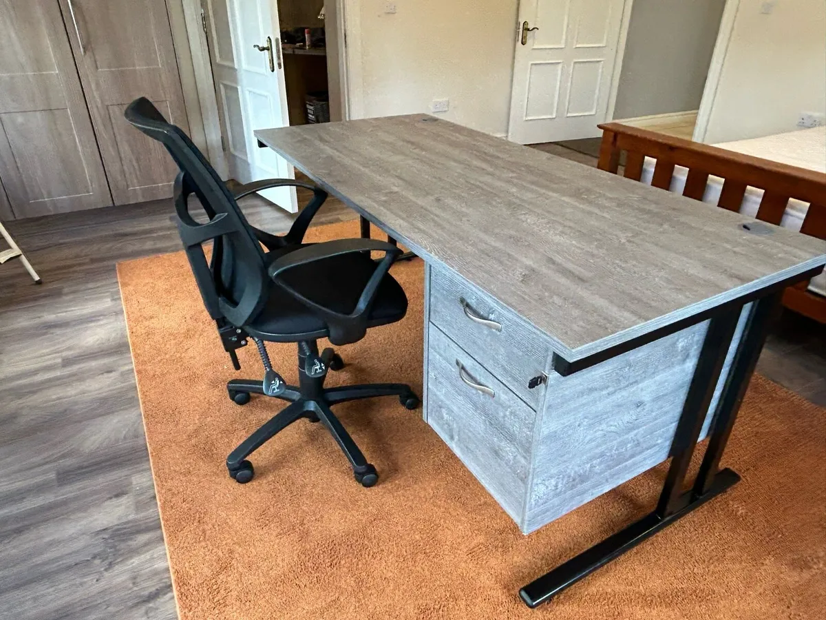 Office Desk with Chair - Image 1