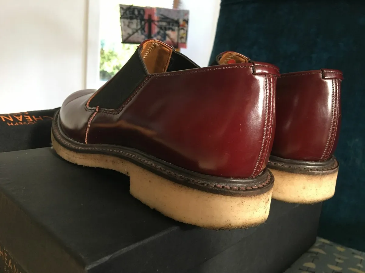 Joseph Cheaney Shoes UK6 EU 39 Oxblood Leather Sho - Image 2