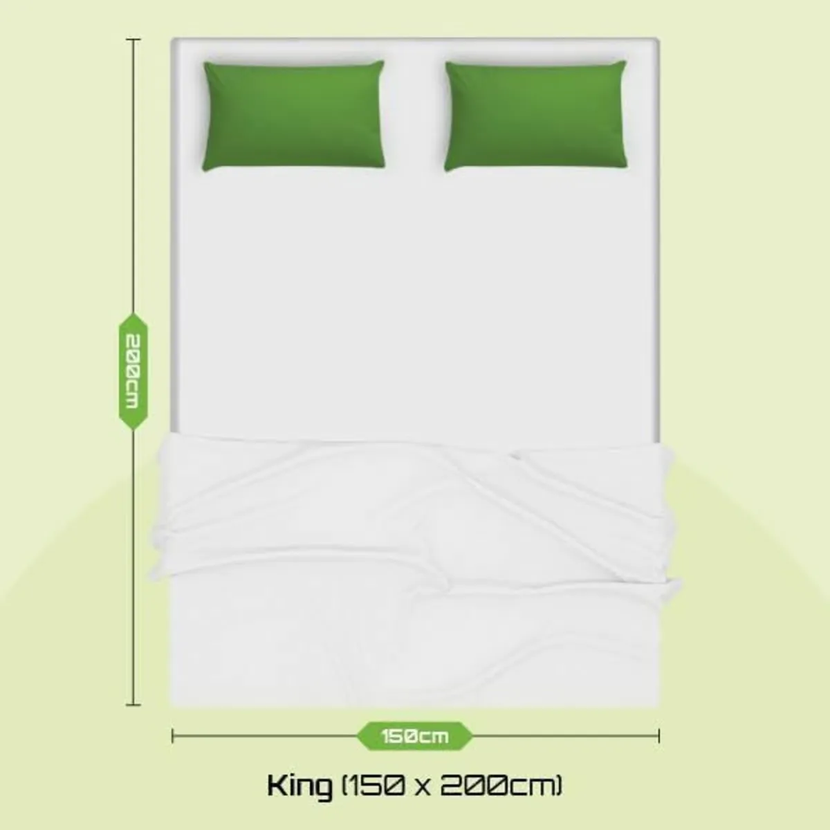 King Size Mattress with Springs and Memory Foam - Image 4