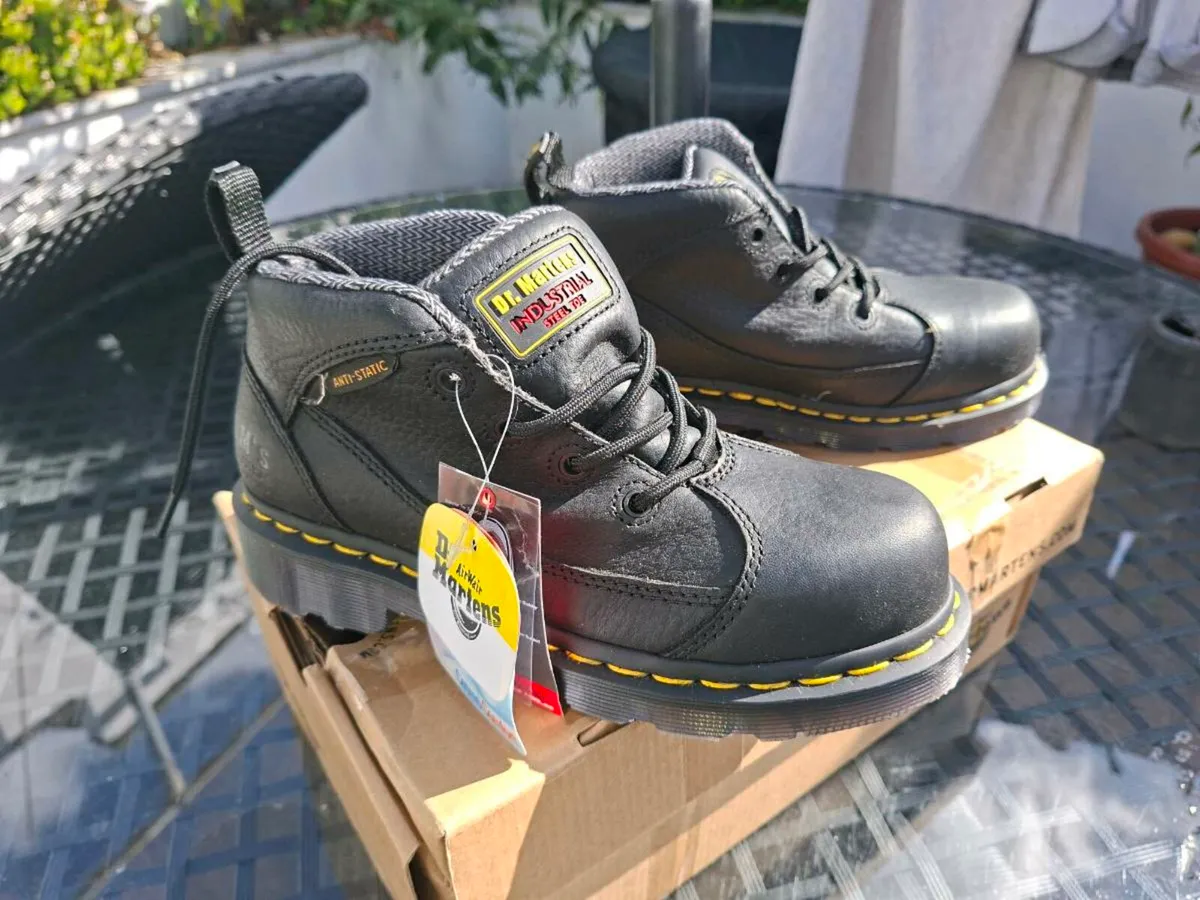 Dr Martens Airwair steel toe work Boot UK 3 - NEW - Image 2