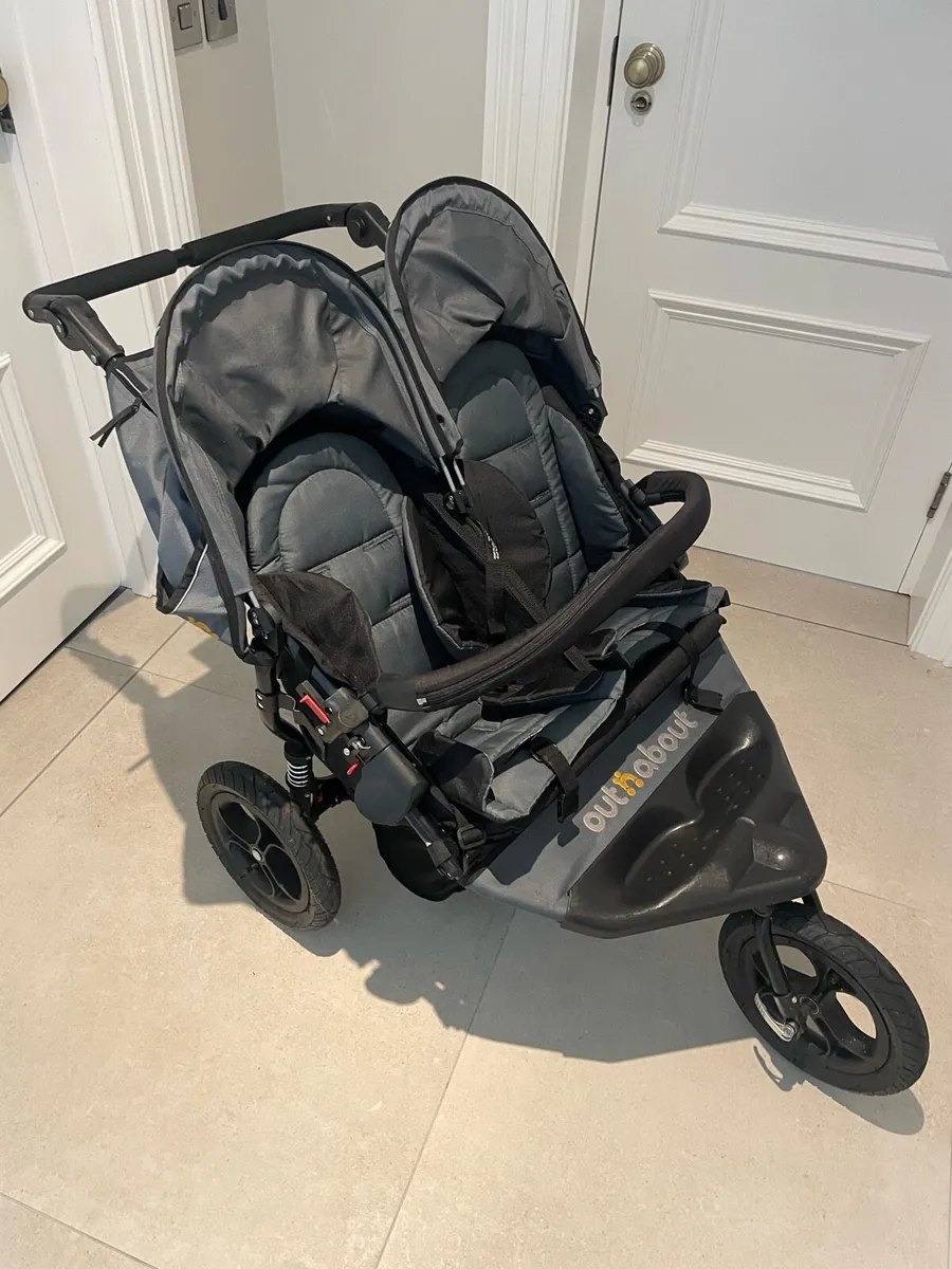 Out n About Nipper Double Buggy *Like New* - Image 1
