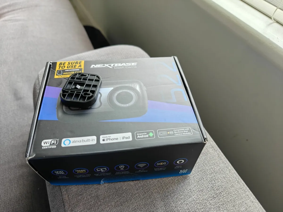Dash cam - hardly used 'Next base' - Image 2