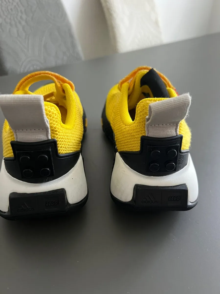 Shoes Adidas LEGO for a boy.size 1UK Like New - Image 1