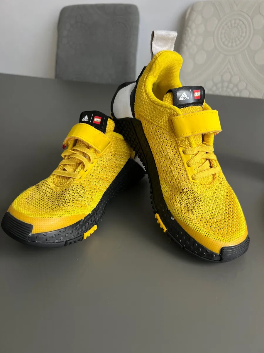 Shoes Adidas LEGO for a boy.size 1UK Like New - Image 3