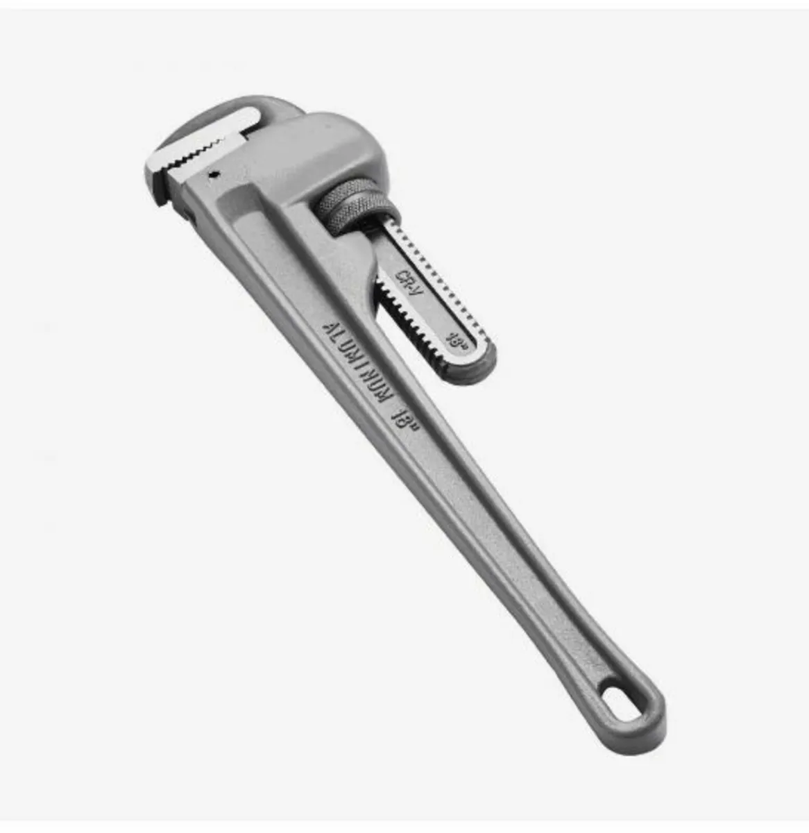 Aluminum Straight Pipe Wrench 18 in Adjustable - Image 3