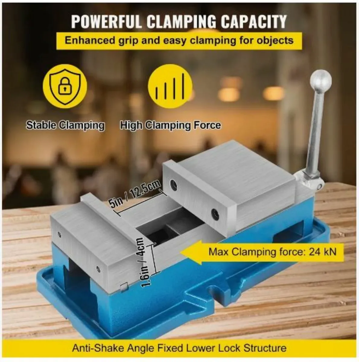 5" Super-Lock Vise - Image 4