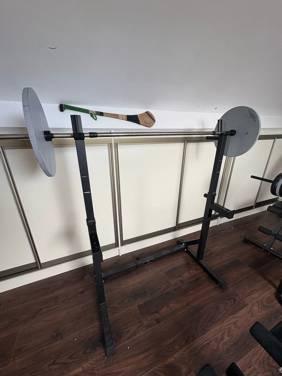 Gym Equipment: Bench, Squat Rack, Dumbbells 130kg - Image 3
