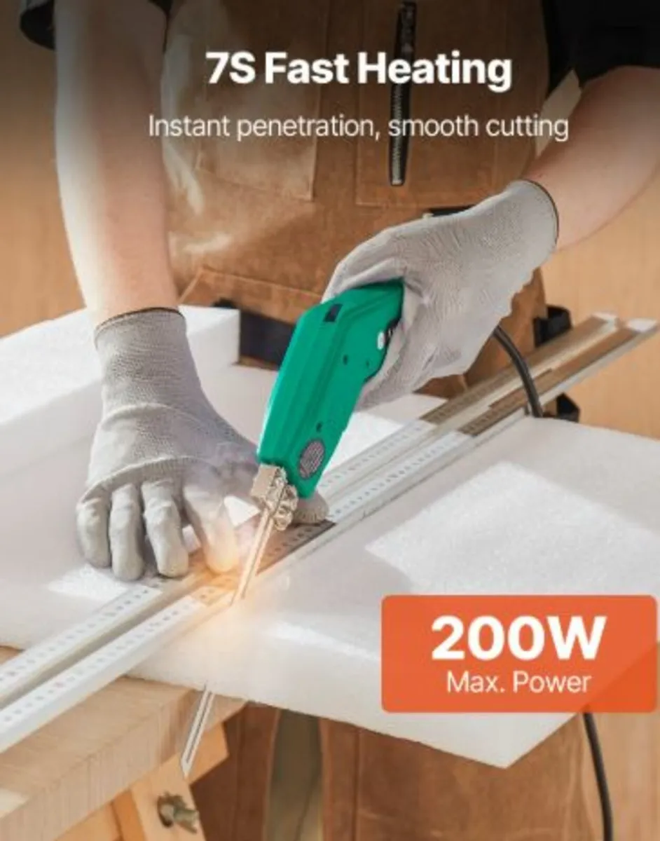 Hot Knife Foam Cutter 200W 50℉ - 500℉ Electric - Image 2