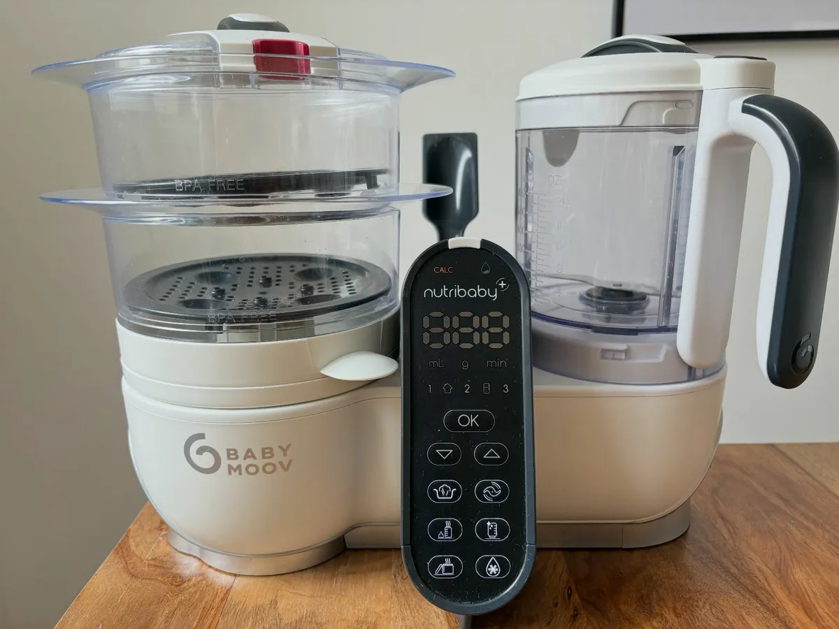 Babymoov Nutribaby+ Food Blender/Steamer - Image 1