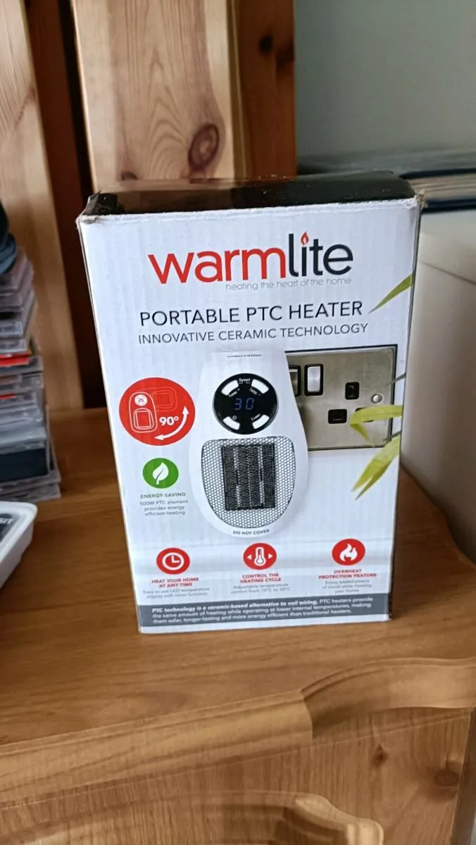 Warmlite Portable PTC Heater - Image 2
