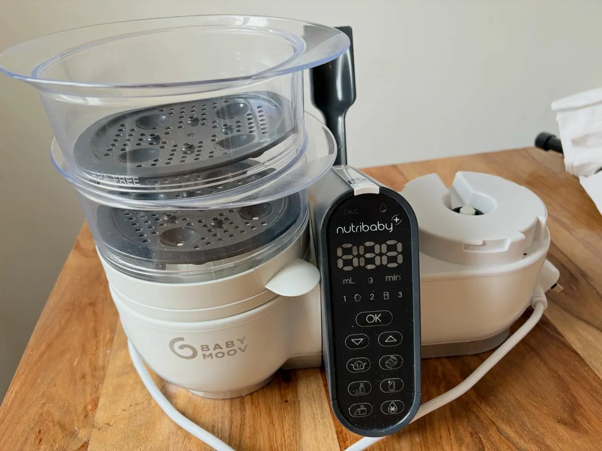 Babymoov Nutribaby+ Food Blender/Steamer - Image 3