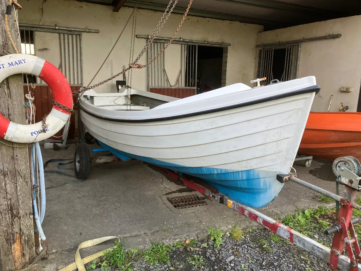 ORKNEY LONGLINER 16FT BOAT+ YARD TRAILER - Image 1