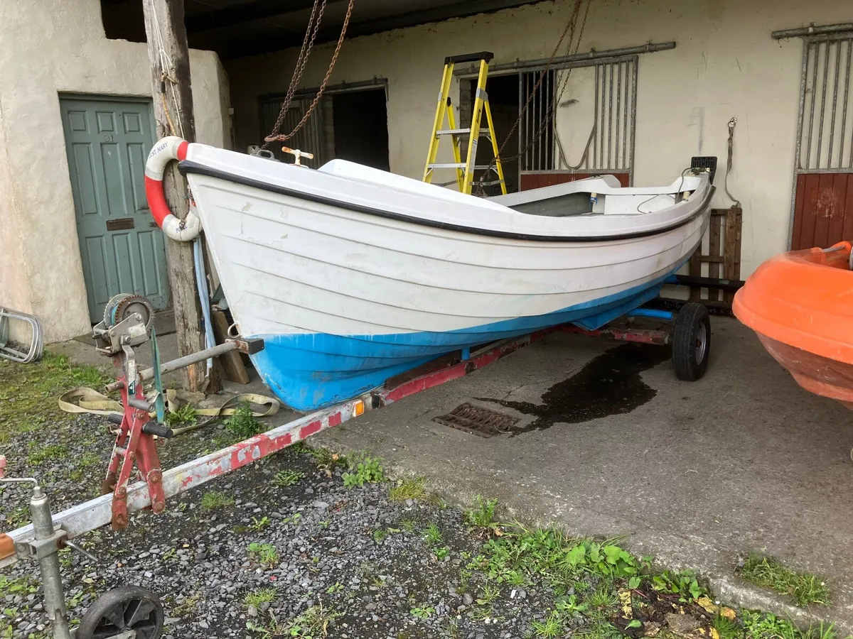 ORKNEY LONGLINER 16FT BOAT+ YARD TRAILER - Image 3