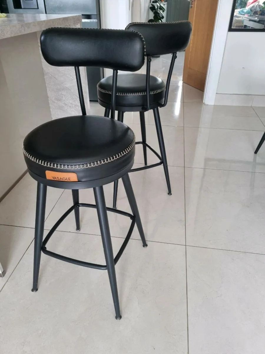 2 Bar stools - Image 2