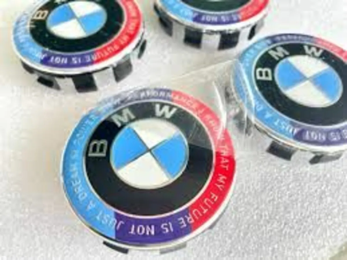 Set of 4 x BMW M Power Performance 68mm Centre Cap