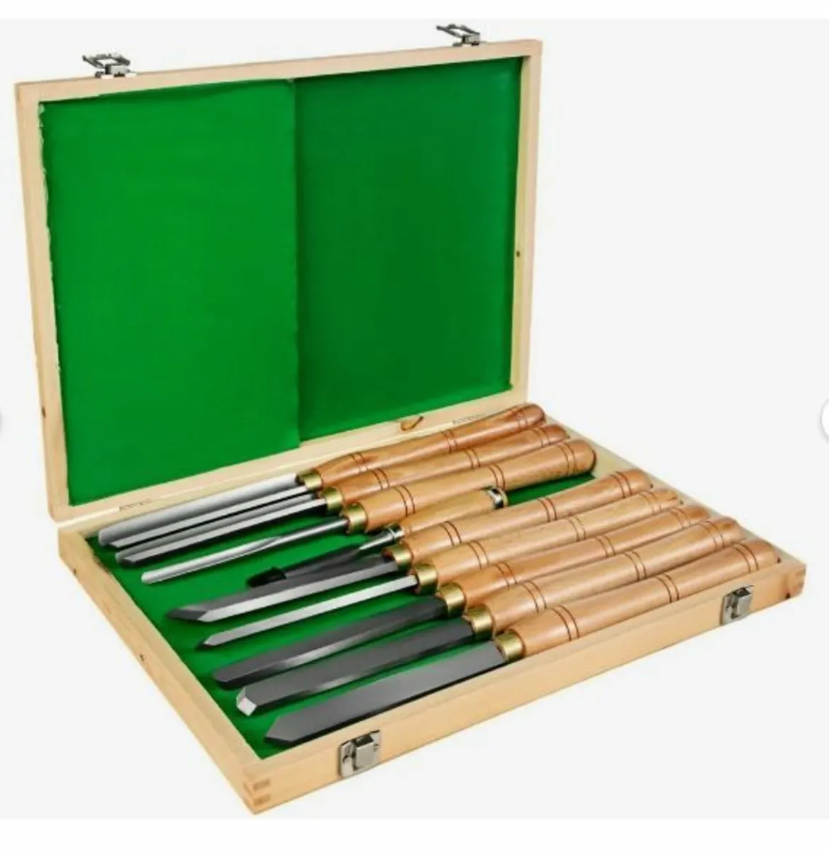 Lathe Chisel Set 8 Piece Steel Brass - Image 1