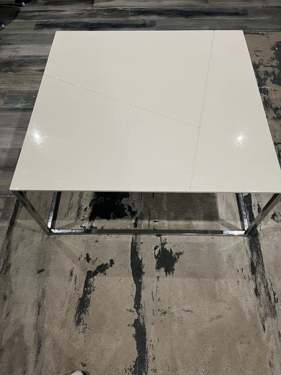 Tables and tv stand and granite - Image 2